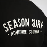 Season Surf Crew Neck - Black