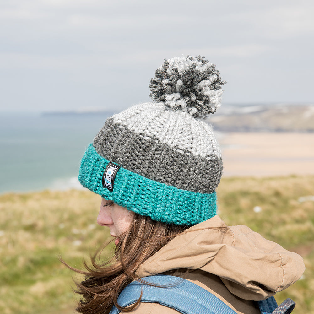 Explore Beanie - Teal – Season Surf