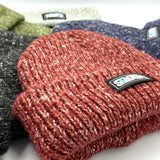 Burgundy Rolled Beanie