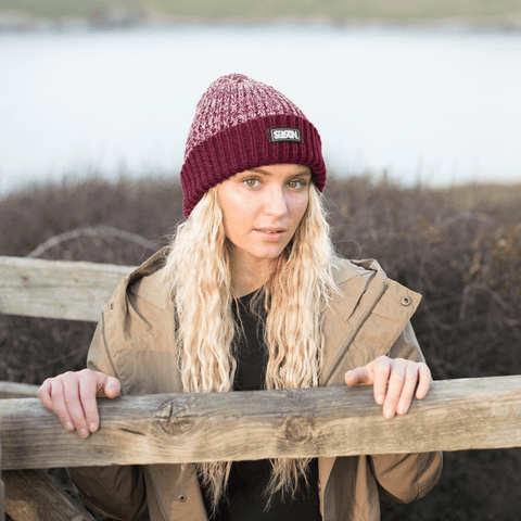 Speckle Red Beanie